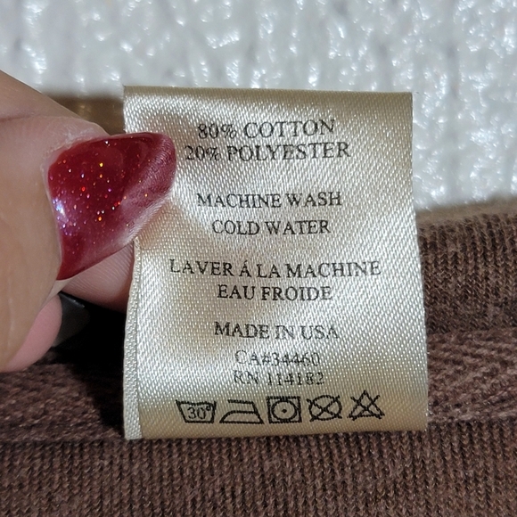 y2k Ed Hardy Tiger Rose Graphic Rhinestone Full Zip Velour Hoodie sz XL Brown - Picture 7 of 14